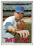 1967 Topps Baseball #537 Chuck Estrada Mets VG-EX 519144