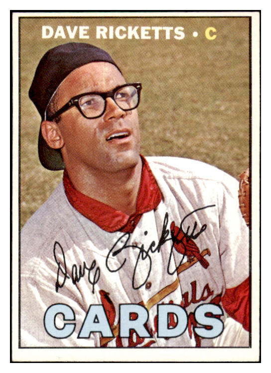 1967 Topps Baseball #589 Dave Ricketts Cardinals NR-MT 519177