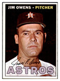 1967 Topps Baseball #582 Jim Owens Astros NR-MT 519189