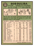 1967 Topps Baseball #599 Bob Duliba A's NR-MT 519215