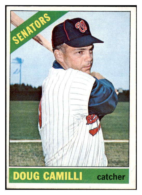 1966 Topps Baseball #593 Doug Camilli Senators EX-MT 519219