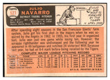 1966 Topps Baseball #527 Julio Navarro Tigers EX-MT 519224