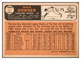 1966 Topps Baseball #567 Dick Howser Indians EX-MT 519229