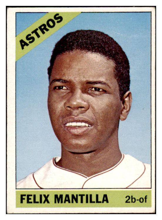 1966 Topps Baseball #557 Felix Mantilla Astros EX 519234