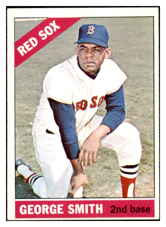 1966 Topps Baseball #542 George Smith Red Sox EX-MT 519241