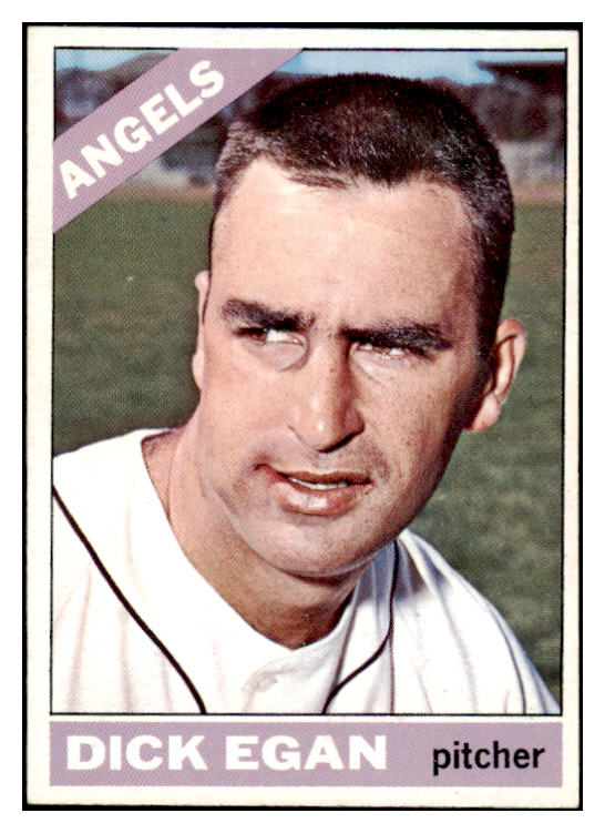 1966 Topps Baseball #536 Dick Egan Angels NR-MT 519242