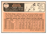 1966 Topps Baseball #535 Willie Davis Dodgers EX-MT 519243