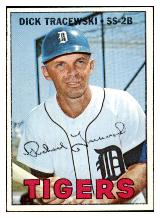 1967 Topps Baseball #559 Dick Tracewski Tigers NR-MT 519249