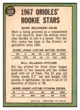 1967 Topps Baseball #558 Mark Belanger Orioles EX 519251