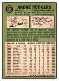 1967 Topps Baseball #554 Andre Rodgers Pirates NR-MT 519260