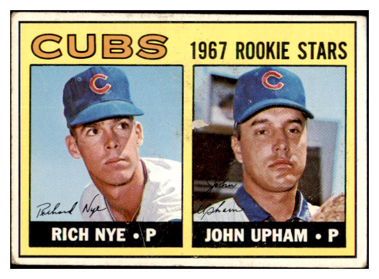 1967 Topps Baseball #608 Rich Nye Cubs VG-EX 519276