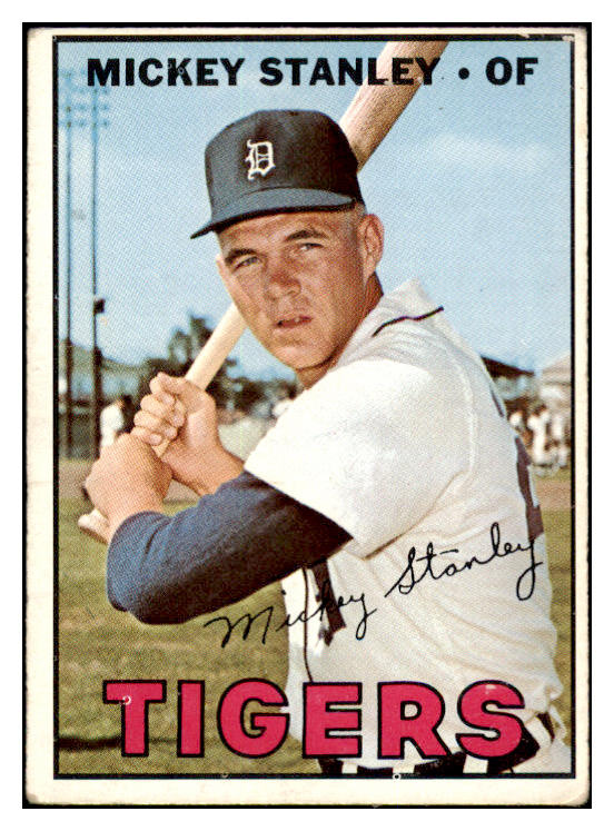 1967 Topps Baseball #607 Mickey Stanley Tigers VG-EX 519298