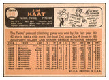 1966 Topps Baseball #445 Jim Kaat Twins VG-EX 519311