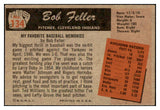 1955 Bowman Baseball #134 Bob Feller Indians EX 519349