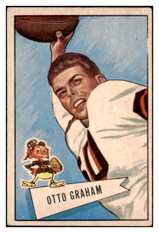 1952 Bowman Large Football #002 Otto Graham Browns VG-EX 519352