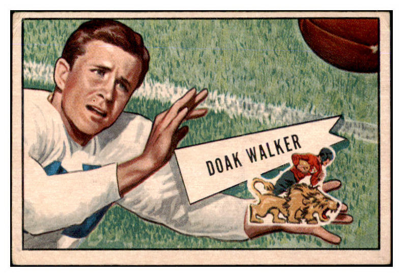 1952 Bowman Large Football #003 Doak Walker Lions VG-EX 519353