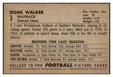 1952 Bowman Large Football #003 Doak Walker Lions VG-EX 519354