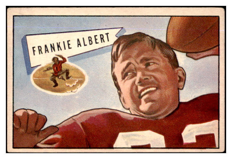 1952 Bowman Large Football #005 Frankie Albert 49ers VG-EX 519356