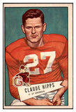 1952 Bowman Large Football #041 Claude Hipps Steelers EX-MT 519388