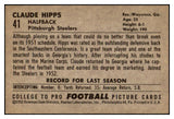 1952 Bowman Large Football #041 Claude Hipps Steelers EX-MT 519388