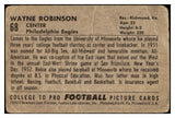 1952 Bowman Large Football #068 Wayne Robinson Eagles PR-FR 519411