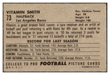 1952 Bowman Large Football #073 Vitamin Smith Rams EX-MT 519414