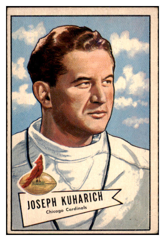 1952 Bowman Large Football #075 Joe Kuharich Cardinals EX 519416