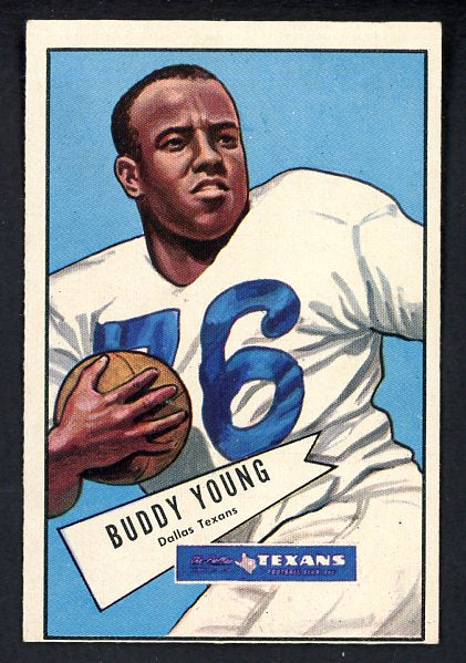 1952 Bowman Large Football #104 Buddy Young Texans VG-EX 519442