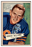 1952 Bowman Large Football #133 Robert Williams Bears EX-MT 519457