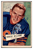 1952 Bowman Large Football #133 Robert Williams Bears VG-EX 519458