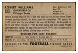 1952 Bowman Large Football #133 Robert Williams Bears VG-EX 519458