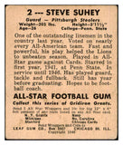 1948 Leaf #002 Steve Suhey Steelers VG 519466