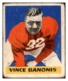 1948 Leaf #008 Vince Banonis Cardinals VG 519472