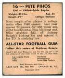 1948 Leaf #016 Pete Pihos Eagles VG 519480