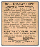 1948 Leaf #029 Charley Trippi Cardinals VG 519494