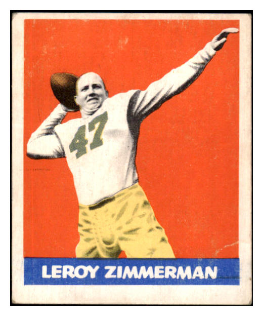 1948 Leaf #032 Leroy Zimmerman Yanks VG 519497