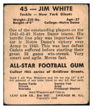 1948 Leaf #045 Jim White Giants VG 519510