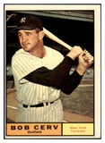 1961 Topps Baseball #563 Bob Cerv Yankees EX 519523