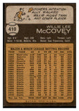 1973 Topps Baseball #410 Willie McCovey Giants EX-MT 519525