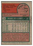 1975 Topps Baseball #070 Mike Schmidt Phillies EX-MT 519527