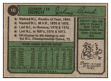 1974 Topps Baseball #010 Johnny Bench Reds EX-MT 519531