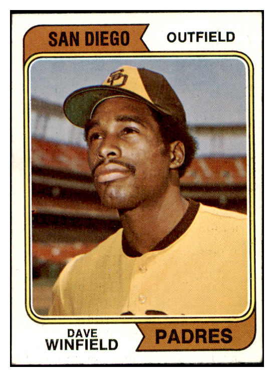 1974 Topps Baseball #456 Dave Winfield Padres EX-MT 519532