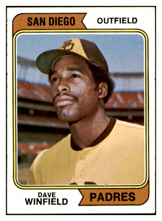 1974 Topps Baseball #456 Dave Winfield Padres EX-MT 519533