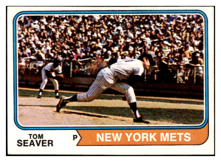 1974 Topps Baseball #080 Tom Seaver Mets EX-MT 519534