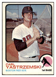 1973 Topps Baseball #245 Carl Yastrzemski Red Sox EX 519537