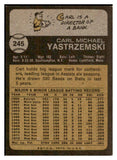 1973 Topps Baseball #245 Carl Yastrzemski Red Sox EX 519537