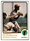 1973 Topps Baseball #050 Roberto Clemente Pirates EX 519538