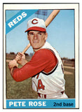 1966 Topps Baseball #030 Pete Rose Reds VG-EX 519554