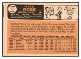 1966 Topps Baseball #030 Pete Rose Reds VG-EX 519554