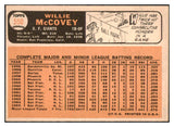 1966 Topps Baseball #550 Willie McCovey Giants EX-MT 519555